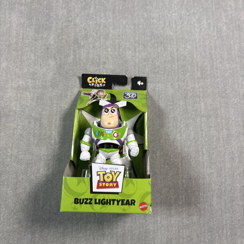 Disney Pixar Toy Story Buzz Lightyear Click Figs Figure Mattel JCV90 New